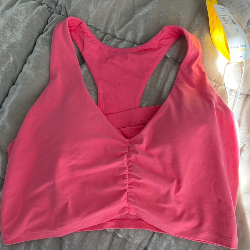 NWT Pink Sports Bra